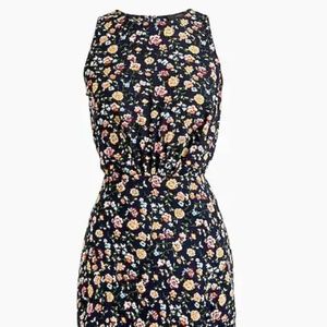 J.Crew Mercantile ruched-waist dress in vintage